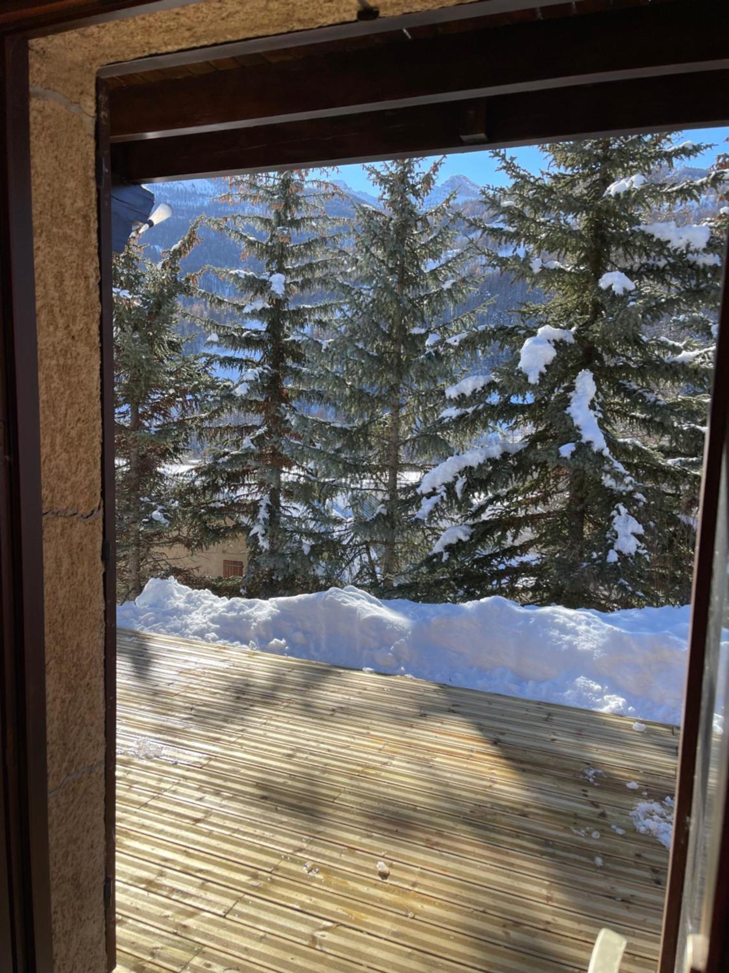 Serre Chevalier Studio 30 M2 Coin Montagne A 8 Minutes Des Pistes Saint-Chaffrey Kültér fotó
